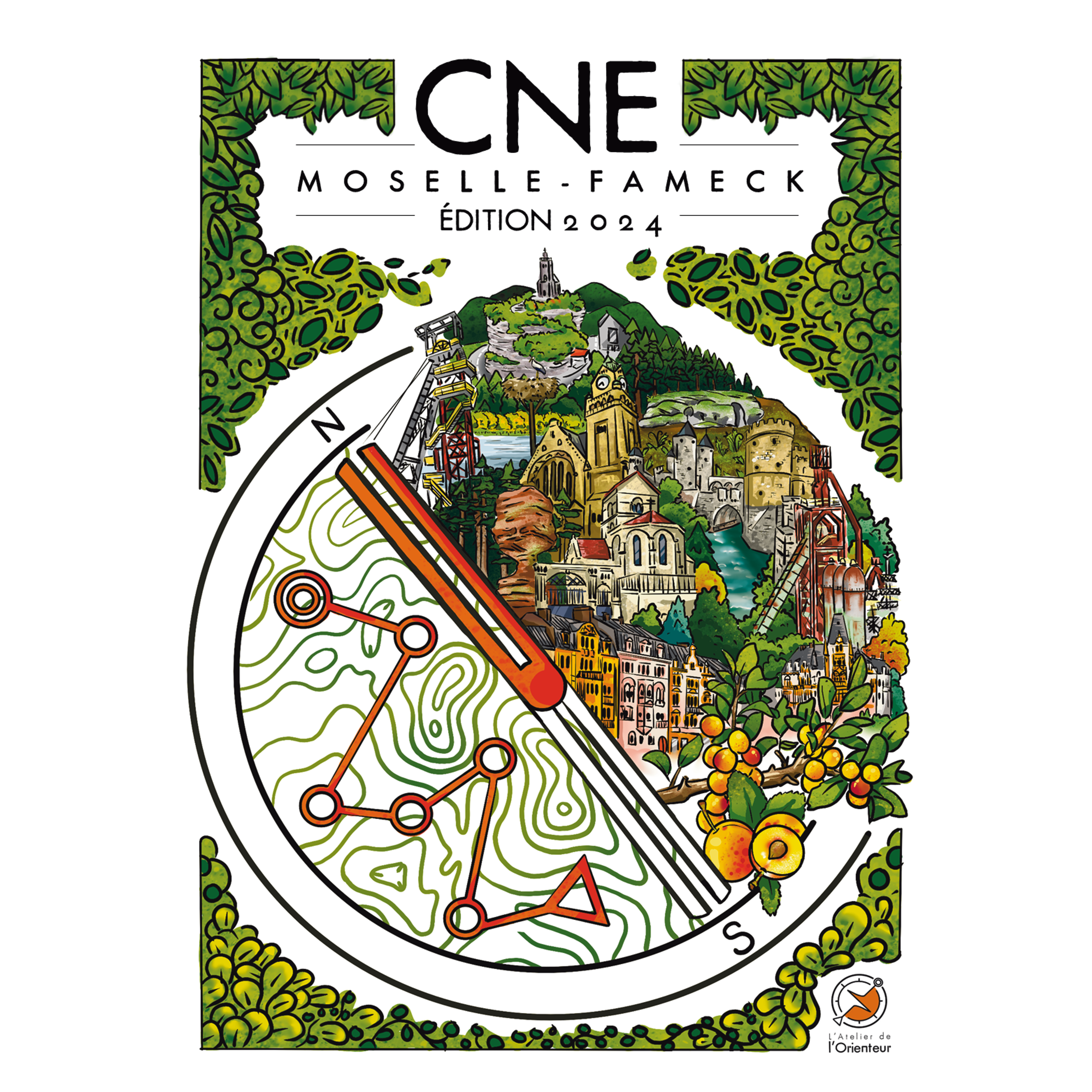 Affiche CNE 2024 - Format A3 et A4