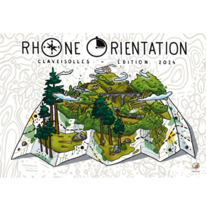 Affiche Rhône Orientation 2024 - Format A4