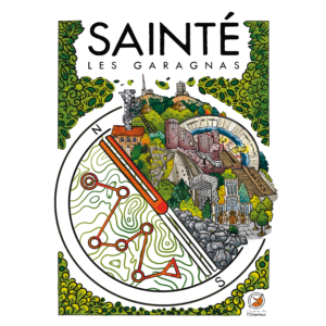 Affiche Saint Etienne les Garagnas - Format A3